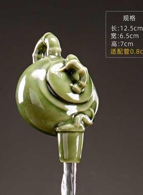 流水摆件单个悬壶茶壶天壶悬壶流水摆件悬浮倒流水壶流水配件散件