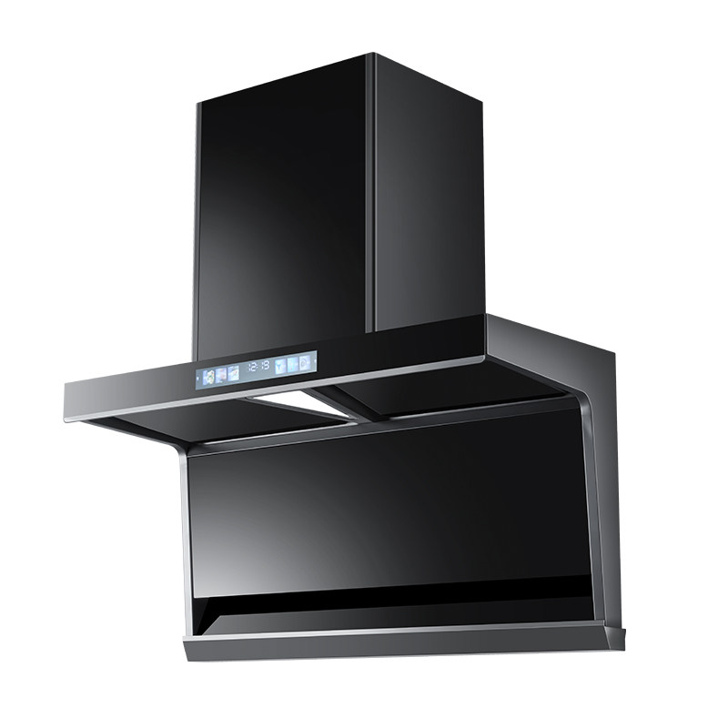 老板椅抽油烟机燃气灶套装7字烟机家用厨房三件套大吸力烟灶套餐