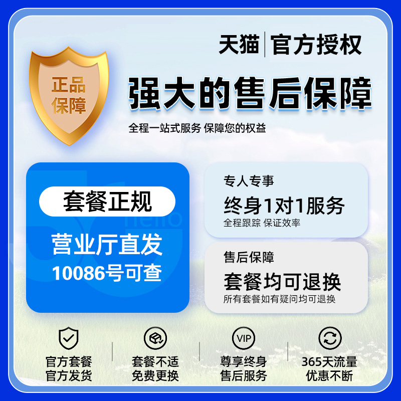 中国移动流量卡纯流量上网卡5g无线限全国通用大流量手机卡电话卡 - 图0