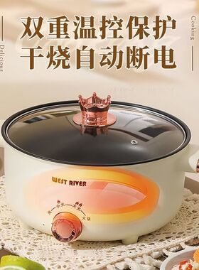 德国进口新款电炸炉商用油炸锅插电油炸专用锅炸串机器不粘电煮锅