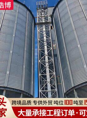 定制装配式粮食钢板仓大型玉米小麦粮食钢板仓新型储粮钢板仓