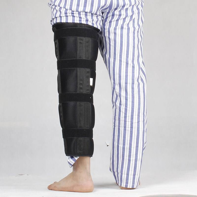 支具膝关节固定护膝护具支架痉挛弯曲大腿夹板下肢韧带撕裂膝盖伤 - 图0