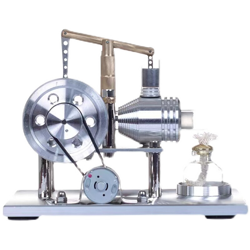 斯特林发动机发电机蒸汽机物理实验科普科学制作发明玩具模型小型 - 图1