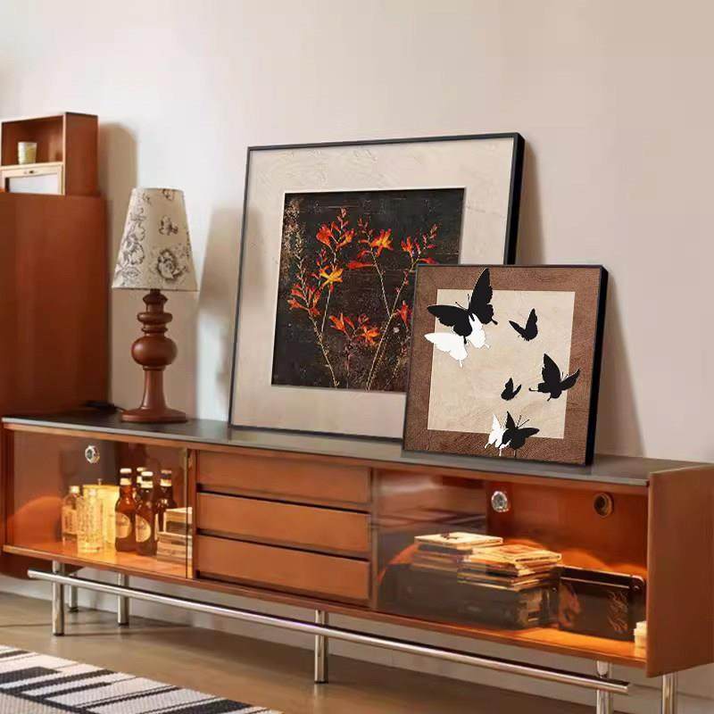 中古风客厅装饰画覆古饭厅电视柜桌面摆件画法式高级卧室床头挂画,淘宝优惠券,粉丝福利购,淘宝优惠卷