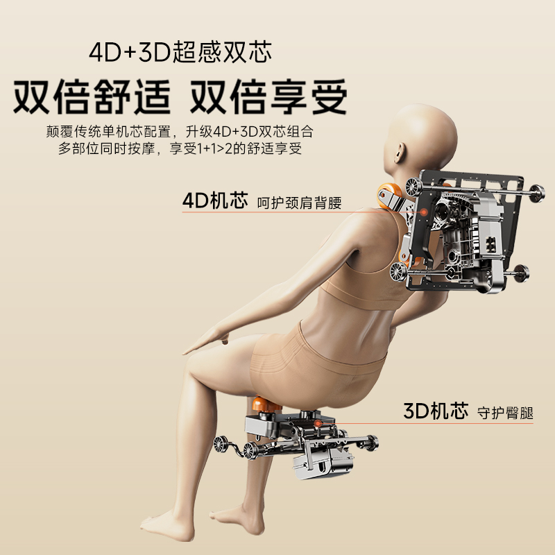 新品首发iRest/艾力斯特S5pro按摩椅家用智能全身按摩电动沙发