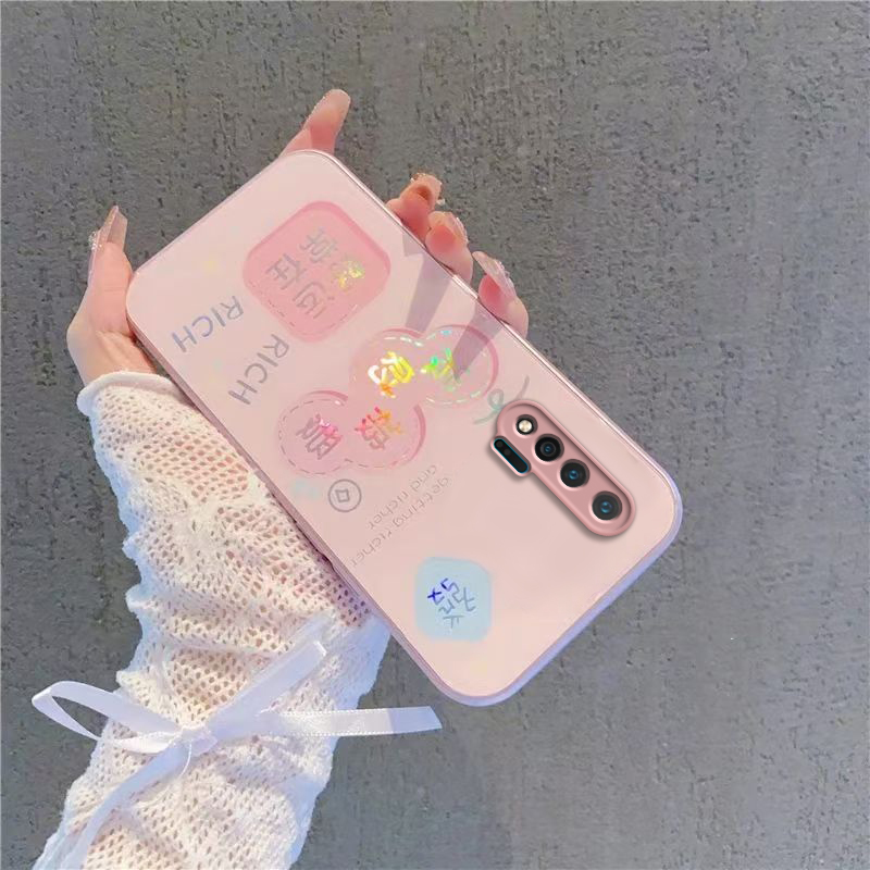 适用华为Nova6手机壳5G版nove64G保护套novo新款nava专用navo硬玻璃nave全包n0va防摔note六n6nv男女诸事顺遂 - 图3