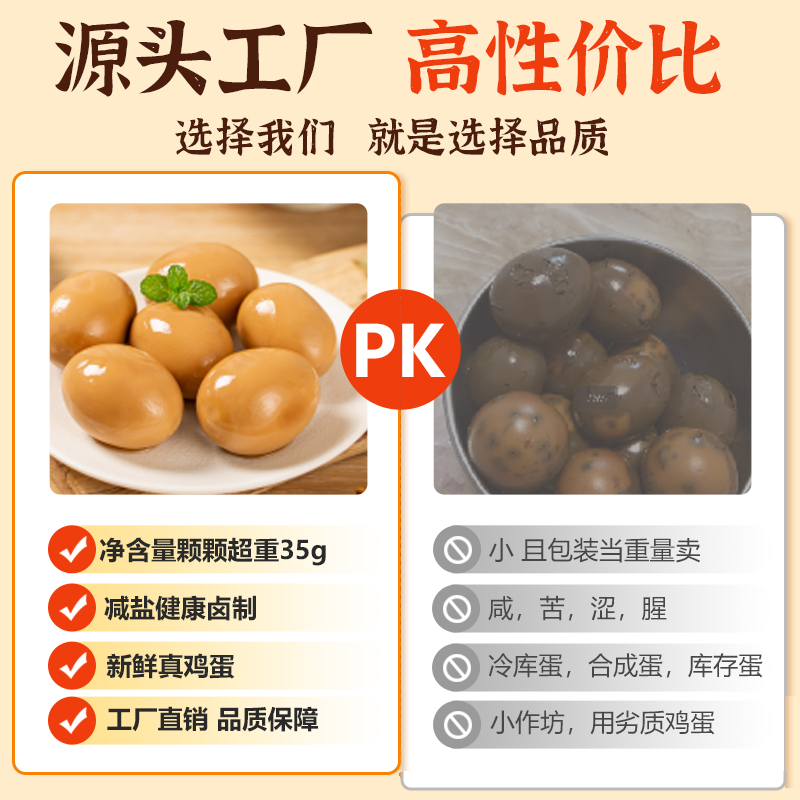 五香卤蛋盐焗鸡蛋即食代早餐充饥解馋休闲零食宿舍泡面搭档茶叶蛋,淘宝优惠券,粉丝福利购,淘宝优惠卷