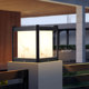 Solar courtyard waterproof outdoor modern column lamp