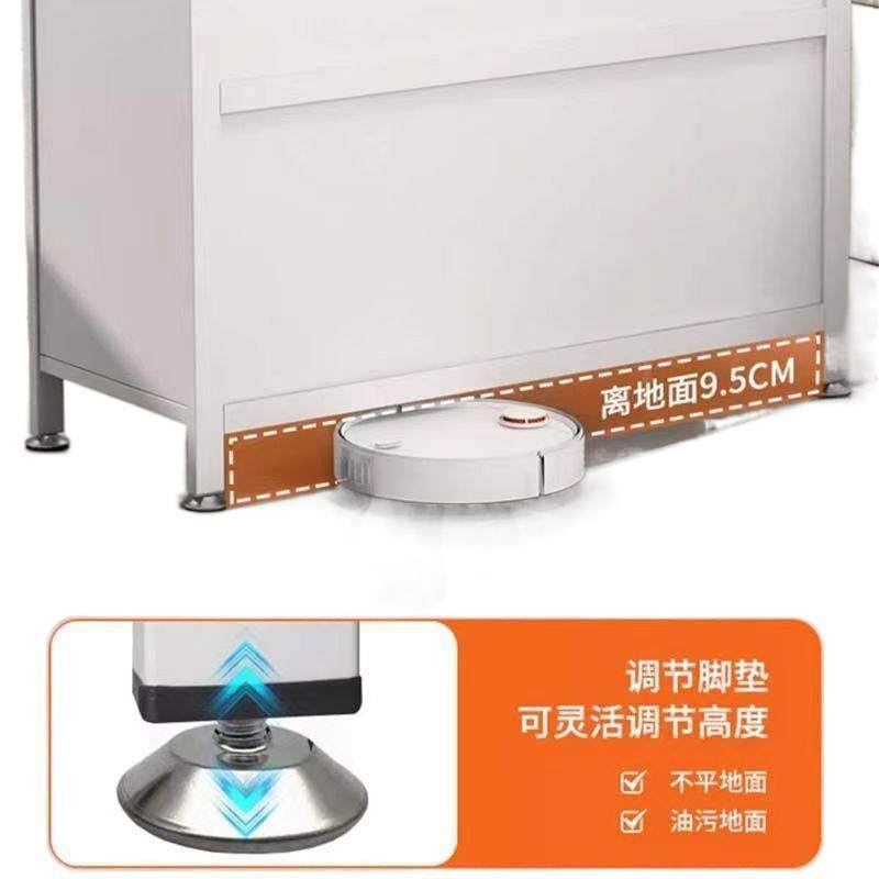 厨房置物架钢制橱柜家用落地多层收纳柜子餐边柜微波炉防尘储物柜,淘宝优惠券,粉丝福利购,淘宝优惠卷
