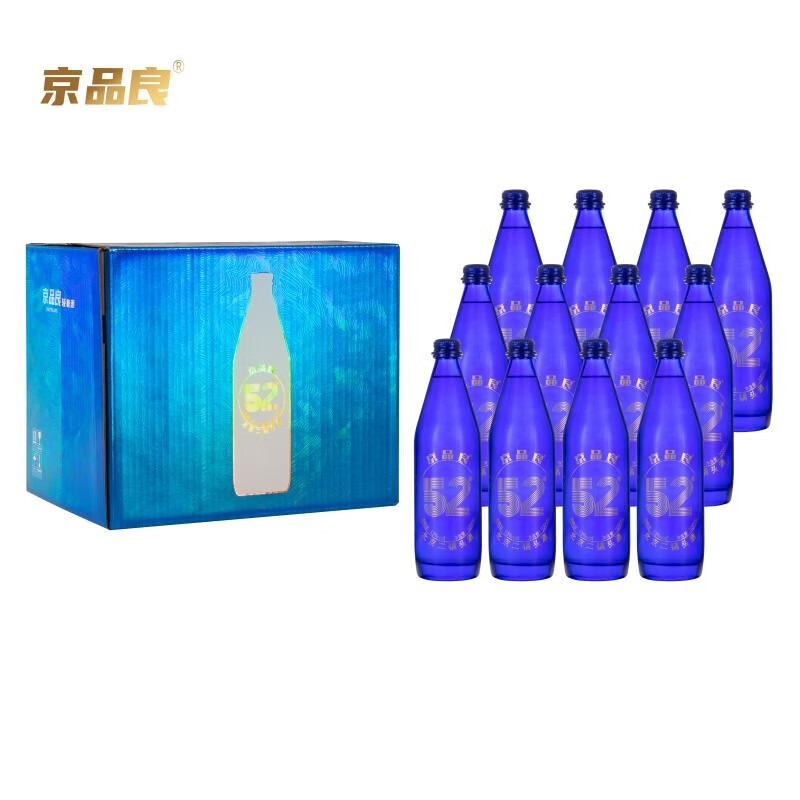 京品良清香型白酒整箱高粱酒光瓶口粮酒北京二锅头52度500ml*12瓶 - 图3