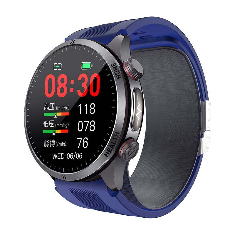 深圳市优米智能科技气泵气囊精准血压心电血脂蓝牙通话智能手表 - 图3