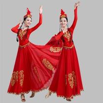 New Xinjiang Uyghur dance performance Costume Women Minorities Stage Performance Accessories for adults Liondress