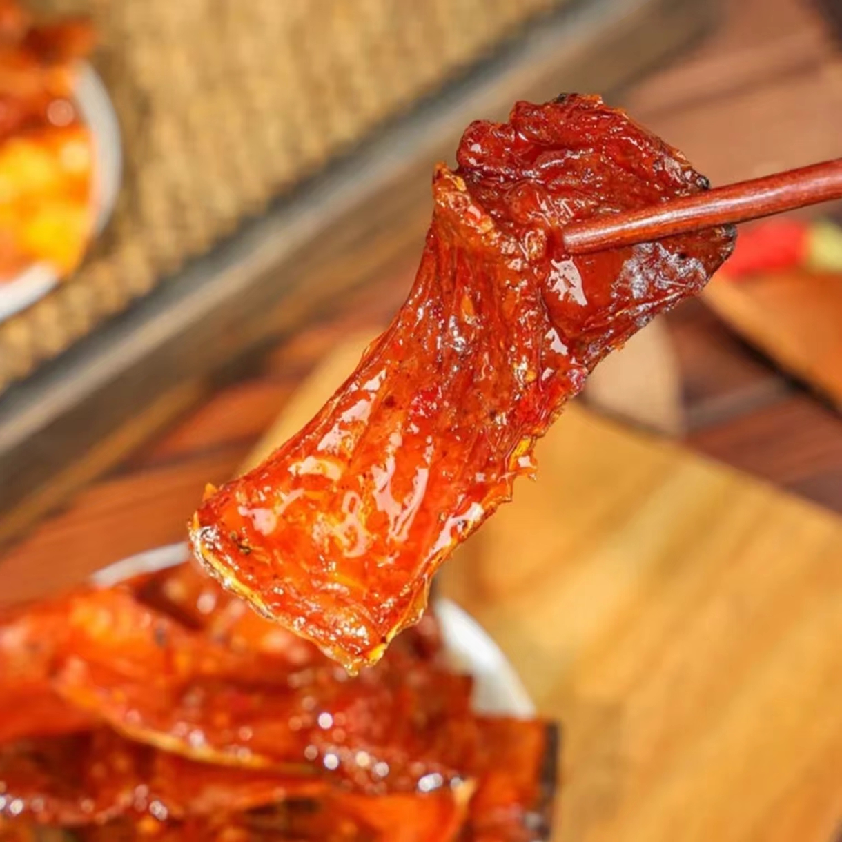 爆辣鱼尾鱼排香辣麻辣好吃鱼块解馋零食休闲小吃下酒菜解馋下饭