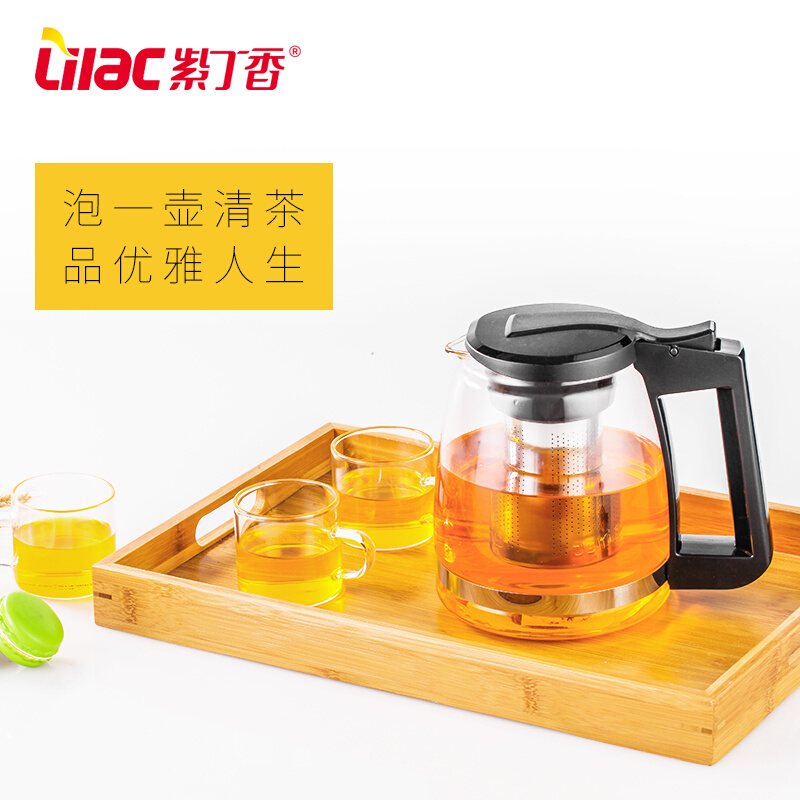 耐热玻璃茶壶茶吧机过滤冲泡茶器大茶壶普洱茶具套装家用泡茶水壶