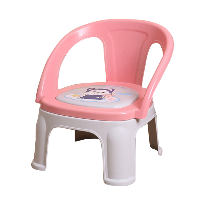 儿童塑料椅子宝宝吃饭餐桌椅婴儿卡通叫叫椅吃饭餐椅幼儿园小板凳 - 图3