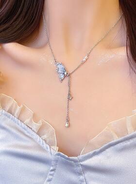 韩系爆款温柔气质长款流苏蝴蝶