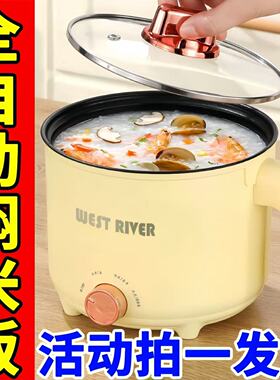 德国多功能家用电饭煲小电煮锅宿舍学生煮面锅蒸煮炖电火锅电炒锅