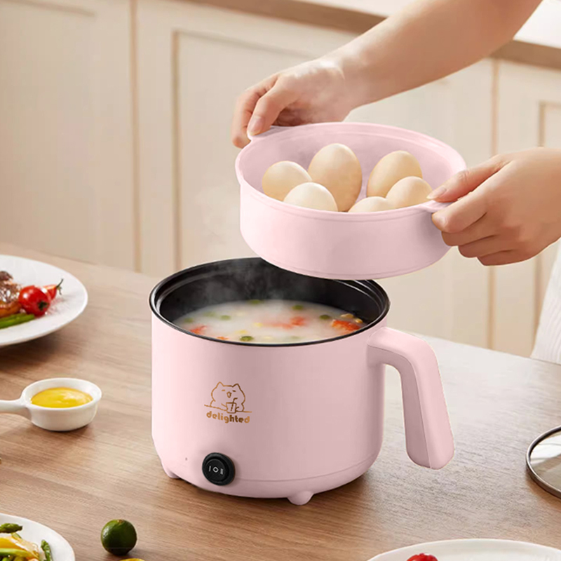 德国多功能家用电饭煲小电煮锅宿舍学生煮面锅蒸煮炖电火锅电炒锅 - 图1