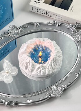 星河冰川香薰蜡烛礼盒送老师男女朋友闺蜜的高级氛围轻奢生日礼物