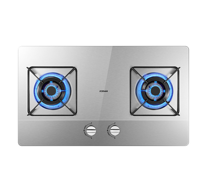 老板30G2不锈钢燃气灶煤气灶双灶嵌入式家用天然气液化旗舰店同款