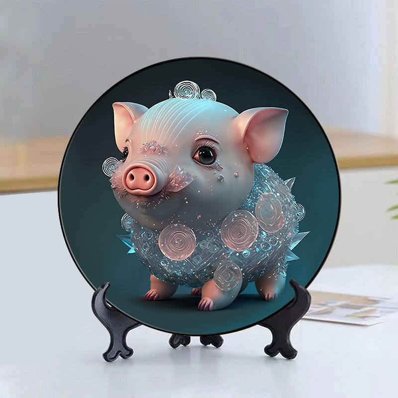 十二生肖摆件装饰画客厅电视柜轻奢高档玄关桌面摆台展示柜礼物,淘宝优惠券,粉丝福利购,淘宝优惠卷