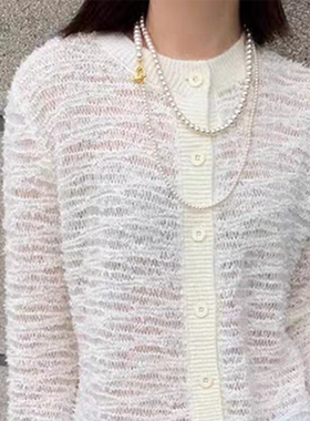 法式复古衔尾蛇一款多戴珍珠项链