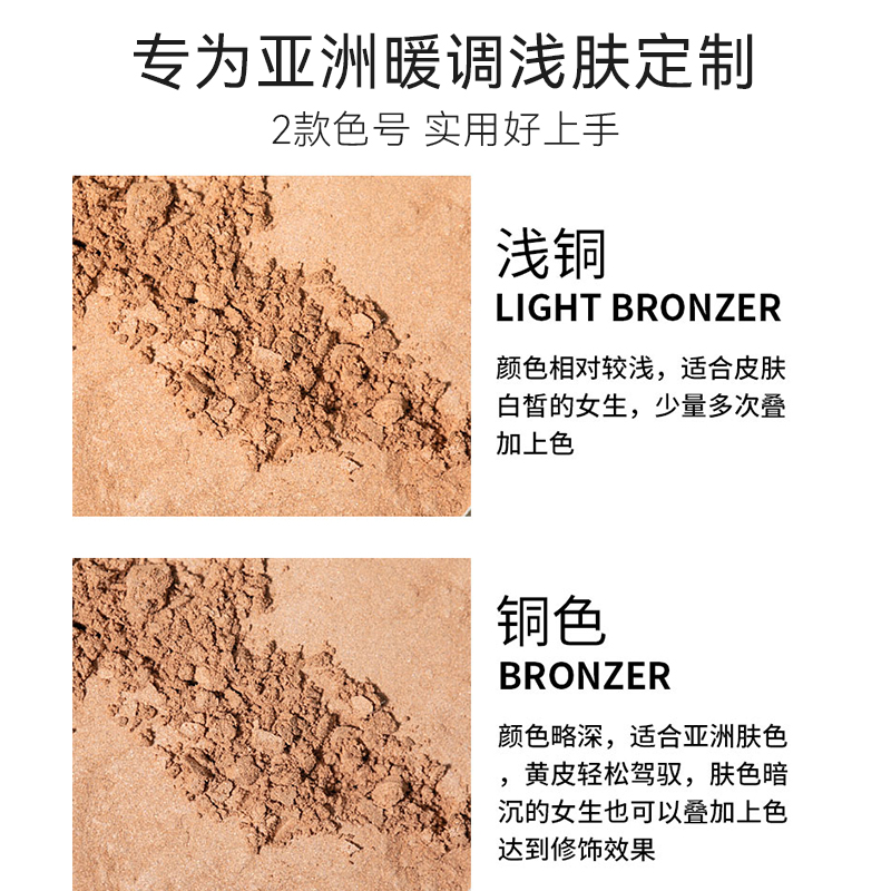 PHYSICIANS FORMULA/斐诗黄油哑光修容粉饼立体阴影发际线一体盘 - 图2