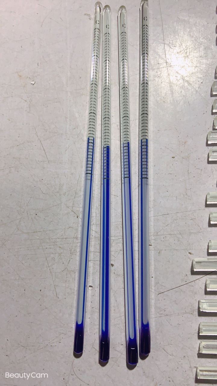 供应玻璃温度计表芯，纸板温度计，玻璃温度计 - 图1