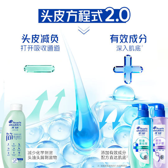 Head & Shoulders Formula Oil Control Fluffy/Simple Shampoo