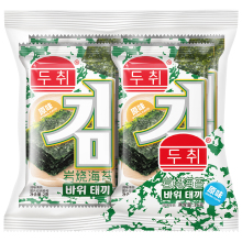 可签到！【鲜恰】岩烧海苔脆片8包