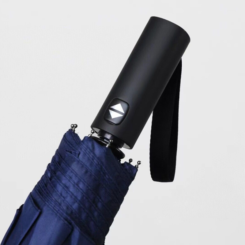 新品新式雨伞专职消防雨伞火焰蓝时尚雨伞全自动太阳伞遮阳晴雨伞-图1