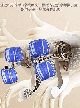 颈部按摩器八字揉捏新款多功能肩颈揉捏背部斜方肌按摩器揉捏批肩