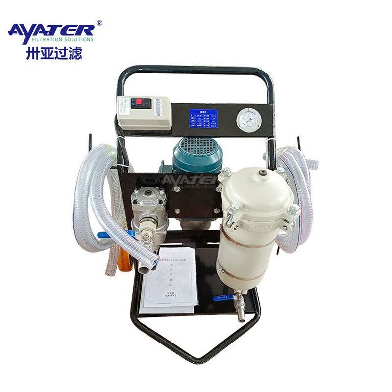 工业电厂石化变压器移动便携式小型润滑油除杂液压过滤滤油机LYC - 图0