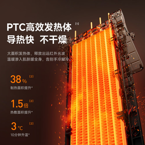 松下取暖器仿真炭火焰电壁炉式电暖气热家用暖风机2025新款电暖器 - 图0