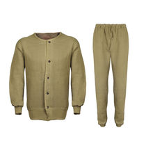 Thickened Sanitary Coat 87 Style Army Suede Clothing Outdoor Cotton Flannel Suede Pants Warm Autumn Clothes Pants Coal Mine Underground Workout