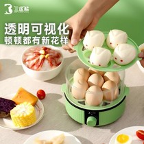 Xinjiang (steamed and damaged packet lost) steamed egg-ware automatic power cut and boiled egg-ware for domestic dorms steamed and steamed egg soup