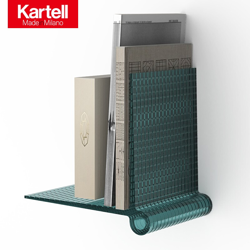 Kartell壁挂书架收纳架风筝搁物架KITE SHELF(2个装） - 图0