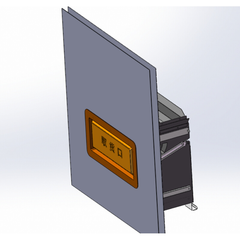 无人自动售货机取货口门 取物口门 塑料门 饮料 自动售货机配件 - 图2
