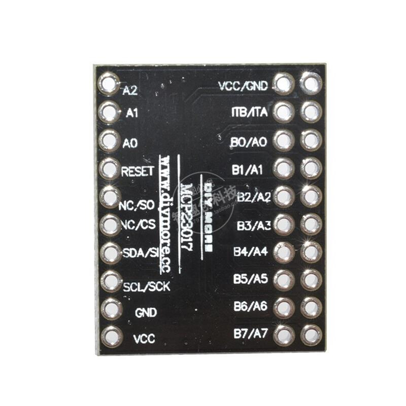 MCP23017模块 MCP23017 I2C 串行接口 16位 I/O 扩展器 - 图3