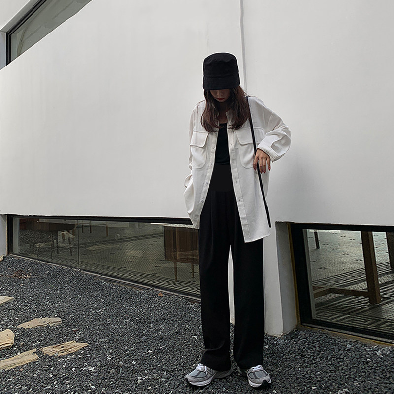 孕妇裤子黑色休闲西装裤夏季薄款外穿拖地宽松直筒阔腿长裤春秋装,淘宝优惠券,粉丝福利购,淘宝优惠卷