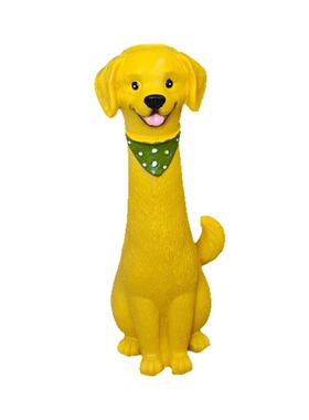跨境新款Quirky Dog Vase 手工制作奇特狗狗花家居装饰树脂摆件