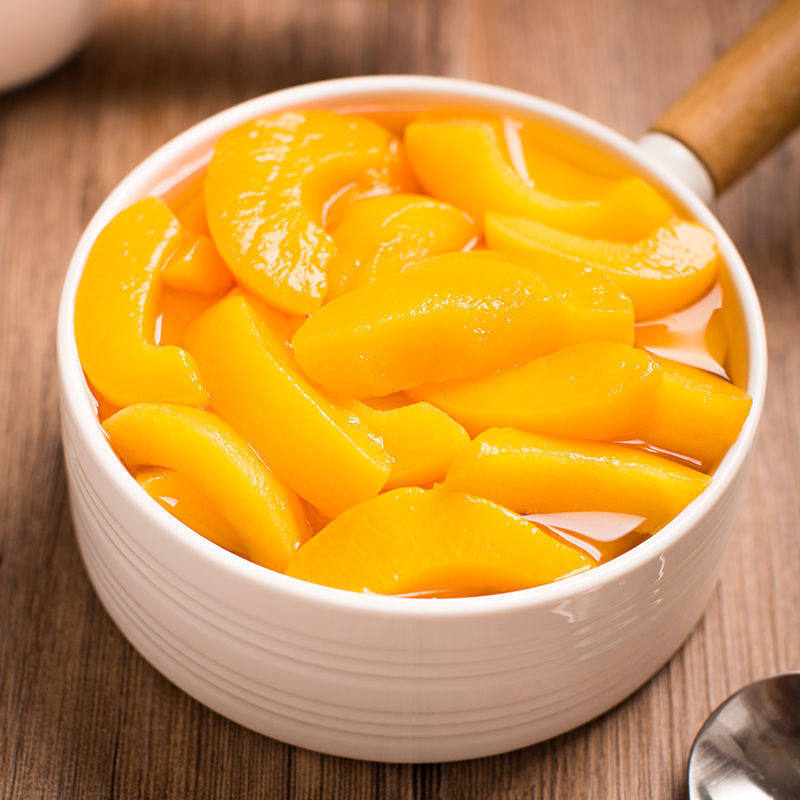 新鲜黄桃罐头正品当季大果桃子水果罐头糖水奶茶蛋糕商用烘焙原料,淘宝优惠券,粉丝福利购,淘宝优惠卷