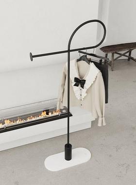 挂衣架落地卧室简易衣架子不占地家用室内房间衣服衣帽架小型衣杆