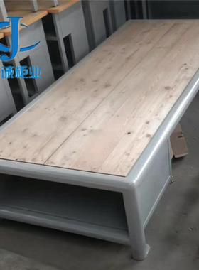 河北简约牢固Y型看守所床50#监狱单人床实木板监舍床