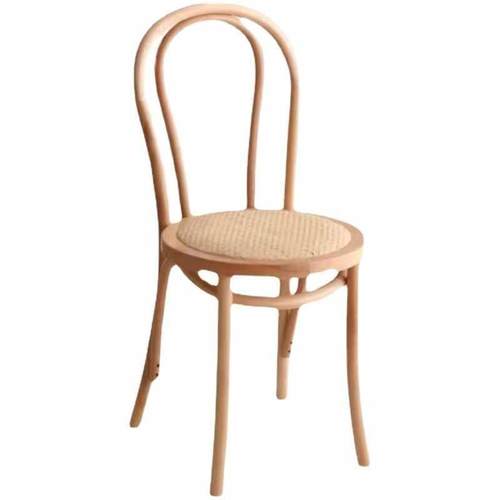 美式藤编复古实木家用餐椅中古索耐特阳台书桌靠背椅中古桑纳椅 - 图3