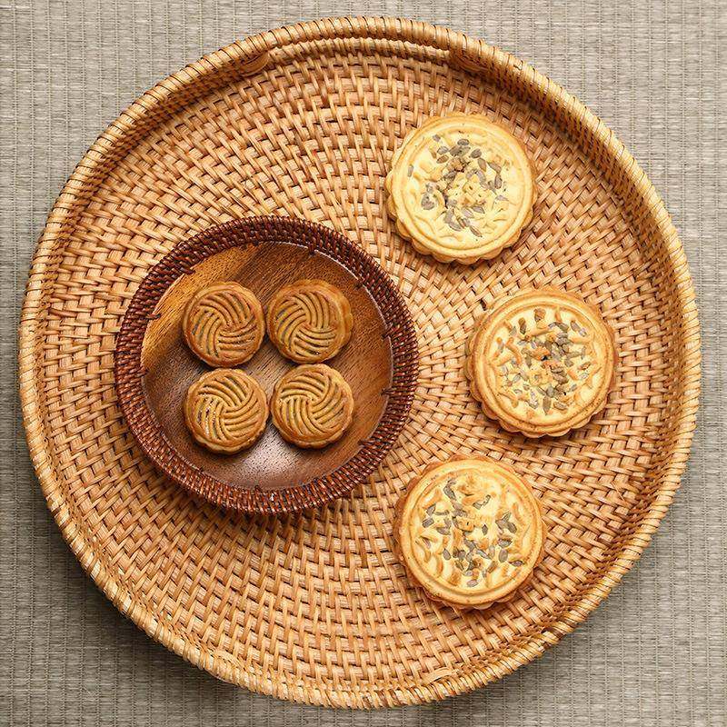 竹编制品收纳筐家用手工编织篮子竹筐藤编水果篮竹篮,淘宝优惠券,粉丝福利购,淘宝优惠卷