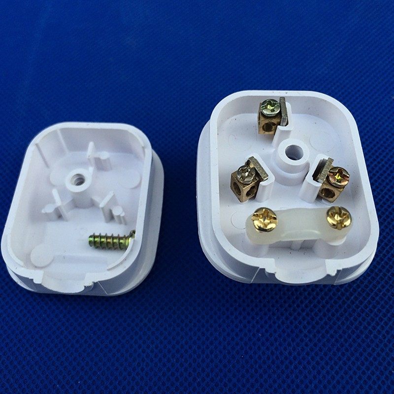 3脚插头10A三脚2角三孔项电源电线工业插头插座单相三级插头250v,淘宝优惠券,粉丝福利购,淘宝优惠卷