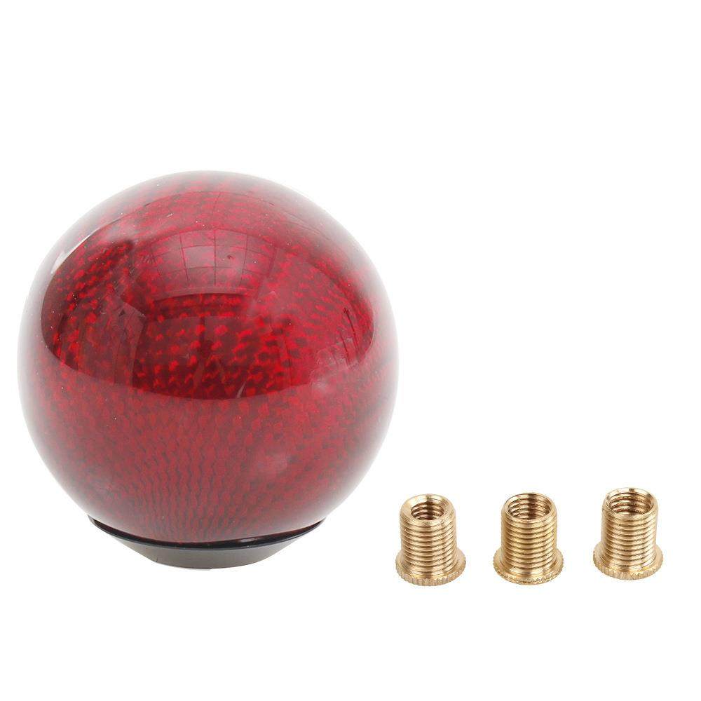 跨境汽车改装配件碳纤维排挡头圆形手球自动挡档把头,淘宝优惠券,粉丝福利购,淘宝优惠卷