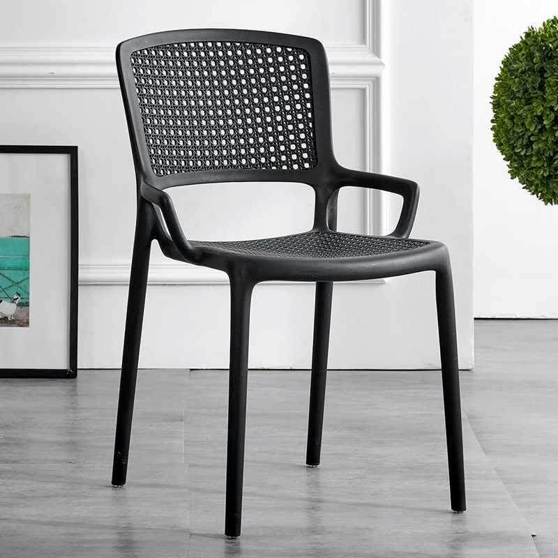 北欧塑料椅子靠背现代简约扶手椅家用经济型休闲户外加厚大人餐椅,淘宝优惠券,粉丝福利购,淘宝优惠卷