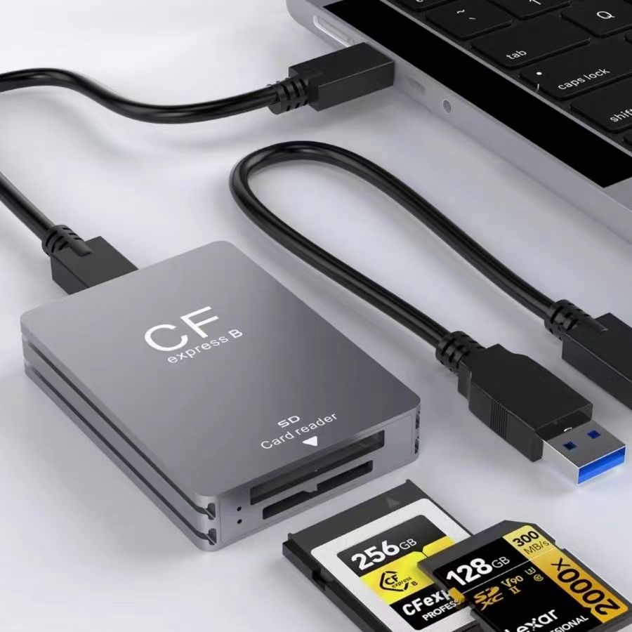 cfexpress type b SD双用相机储存卡读卡器USB3.1 10Gbps-图1